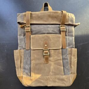 James Andrew Canvas Backpack